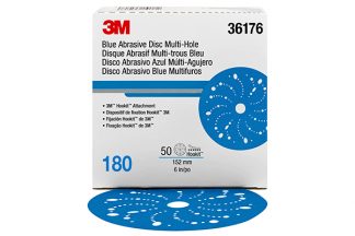 3M36176 Blue Hookit Discs P180 150mm